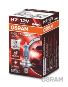 Sijalica H7 Night Breaker Laser  1 kom., 12V, belo, 55W, tip gedore: PX26D